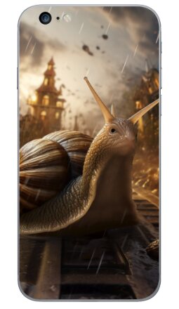 Улитка на рельсах: символ упорства и пути - Виниловые наклейки на iPhone 6 plus - купить в Москве, страница 2