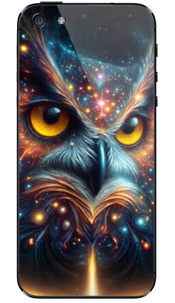 Космическая Сова – Страж Вселенского Разума - Виниловые наклейки на iPhone 5 - купить в Москве, страница 2