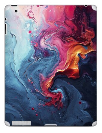 Красочная абстракция - Наклейки на iPad, страница 3
