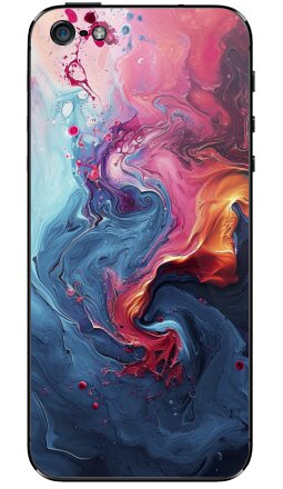Красочная абстракция - Виниловые наклейки на iPhone 5 - купить в Москве, страница 3
