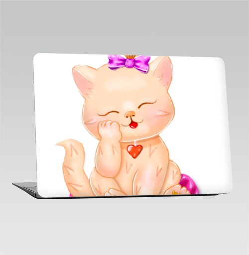 Милая киска котенок - Наклейки на 2010-2017 – Macbook Air, страница 2