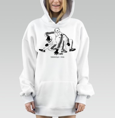 Человек Паук Человек Паук Тарантула Человек, Hoodie Mjhigh Dig, оверсайз, утепленная