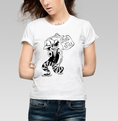 Set Your Style / Задай свой стиль, Футболка женская белая 180гр