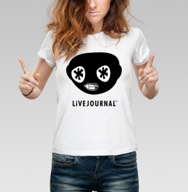 Логотип LiveJournal Живой Журнал ЖЖ - Магазин футболок kazan - Дизайнерские принты