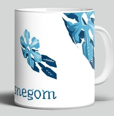 S pervym snegom - Магазин футболок Aeon