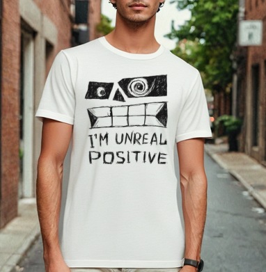 Unreal positive - Магазин футболок st_zombie