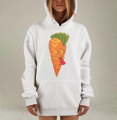 Ирокез!, Hoodie Mjhigh Dig, оверсайз, утепленная