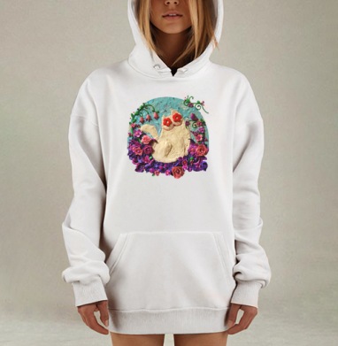 Мартовский Мур, Hoodie Mjhigh Dig, оверсайз, утепленная