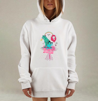 Play, Hoodie Mjhigh Dig, оверсайз, утепленная
