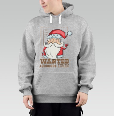 Santa wanted, Толстовка Mjhigh–Mel, утепленная