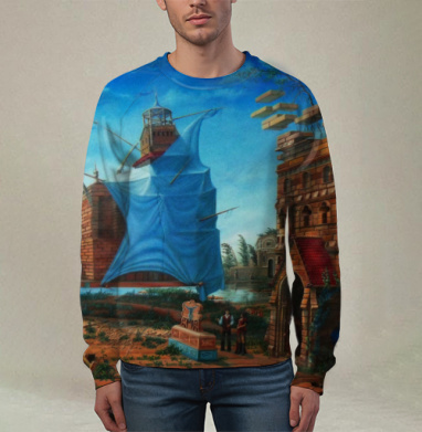 Переезд, Свитшот мужской 3D