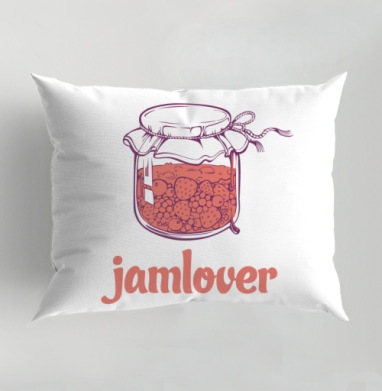 Jamlover – Сладкоешкам посвящается, Подушка декоративная 50х70 см