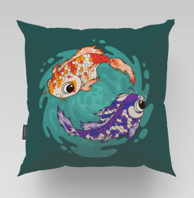 Кои - Rapapazzi's prints, Подушки