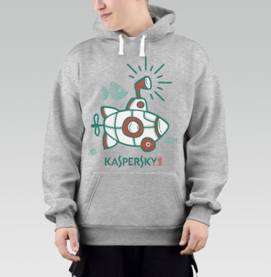 Цветная игрушечная подводная лодка Kaspersky, Толстовка Mjhigh–Mel, утепленная