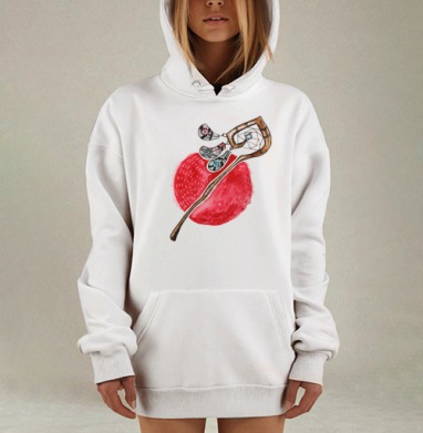 Киберпанк ловец снов с механическими подвесками, Hoodie Mjhigh Dig, оверсайз, утепленная