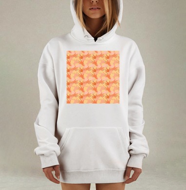 Яркий маникюр женские руки красота fashion стиль, Hoodie Mjhigh Dig, оверсайз, утепленная