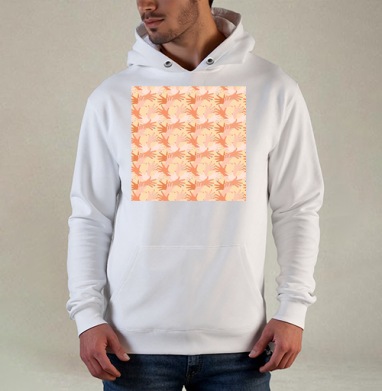 Яркий маникюр женские руки красота fashion стиль, Толстовка белая Regular, утепленная