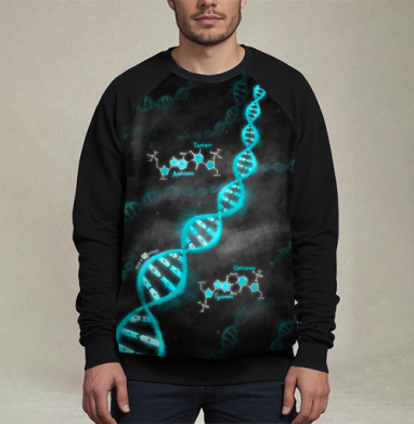 DNA blue / ДНК — синий - Yoo – мерч на миллион