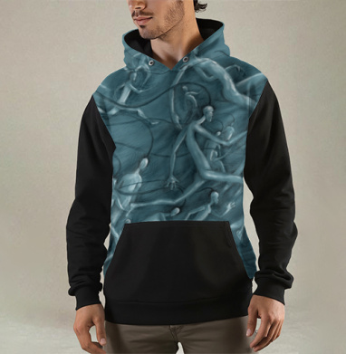 Бегущие, Толстовка мужская Regular 3D
