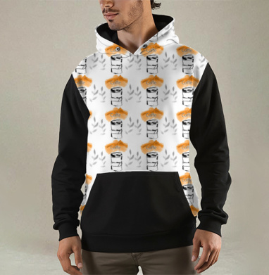 Кружка кофе, Толстовка мужская Regular 3D