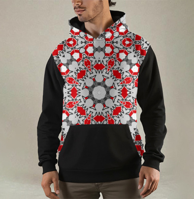 Мухоморик, Толстовка мужская Regular 3D