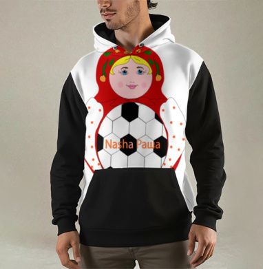 Наша Раша, Толстовка мужская Regular 3D