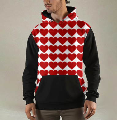 Сердце звезды, Толстовка мужская Regular 3D
