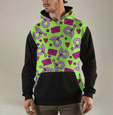 Стрелочки, Толстовка мужская Regular 3D