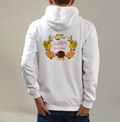 Happy Happy Autumn / Самая счастливая осень - Магазин футболок WhiskyAnimal