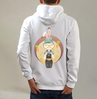 Hipster Bunny / Зайка-хипстер - Yuzach Art Shop