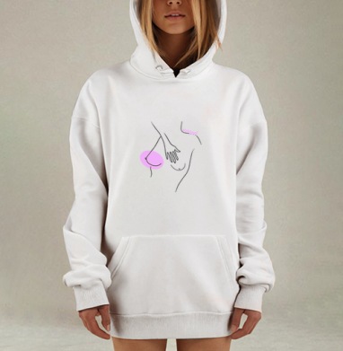 Магнит, Hoodie Mjhigh Dig, оверсайз, утепленная