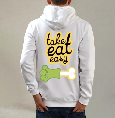 take eat easy 4 / Ешь легко 4 - Магазин футболок anplastes - Дизайнерские принты