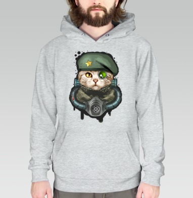 Кот Войны, Толстовка меланж Regular