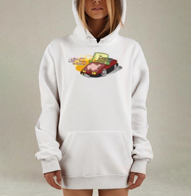 Это рэтлук, лео, Hoodie Mjhigh Dig, оверсайз, утепленная