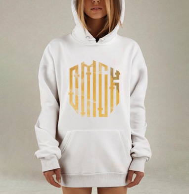 Любимый Омск, Hoodie Mjhigh Dig, оверсайз, утепленная