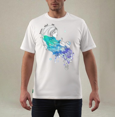 Sea, Футболка мужская REGULAR белая