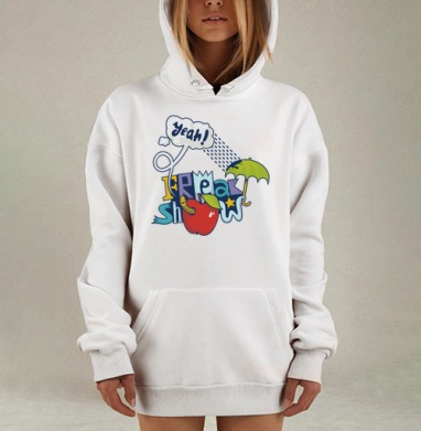 Freak Show, Hoodie Mjhigh Dig, оверсайз, утепленная