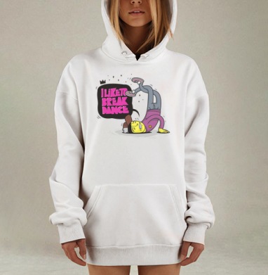 Хедспин I like to break dance я люблю брейк данс смешной уличный танцор, Hoodie Mjhigh Dig, оверсайз, утепленная