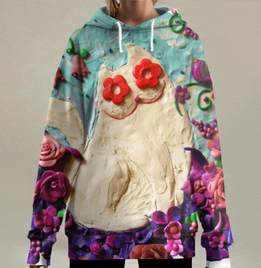 Мартовский Мур, Hoodie Long Oversize 3D
