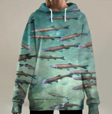 Течение, Hoodie Long Oversize 3D