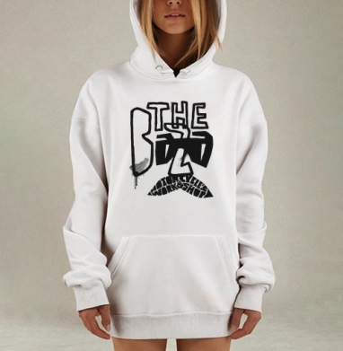 Зе База 1, Hoodie Mjhigh Dig, оверсайз, утепленная