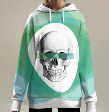 213, Hoodie Long Oversize 3D