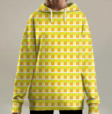 Аллегория солнца, Hoodie Long Oversize 3D