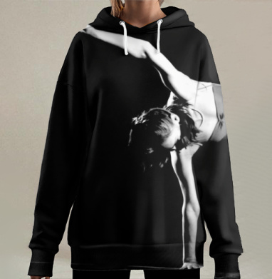 Балет, Hoodie Long Oversize 3D