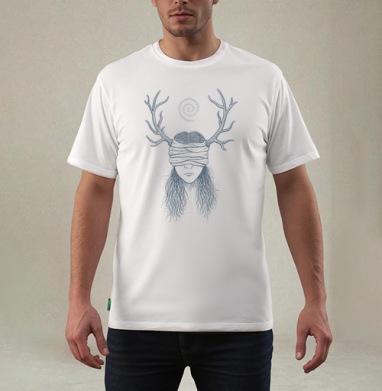 Carcosa / Каркоса, Футболка мужская REGULAR белая