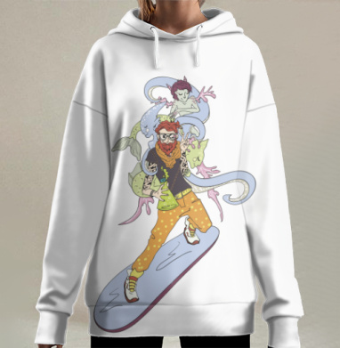 Чары любви, Hoodie Long Oversize 3D