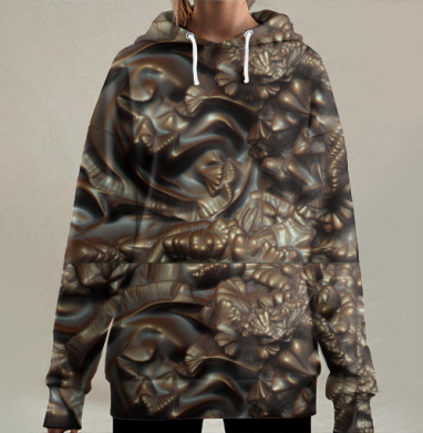 Искусственное естество, Hoodie Long Oversize 3D