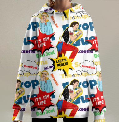 Каверок, Hoodie Long Oversize 3D