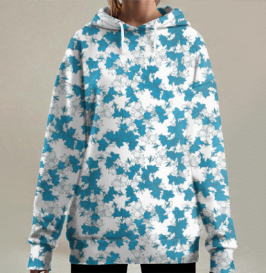 Колокольчики, Hoodie Long Oversize 3D