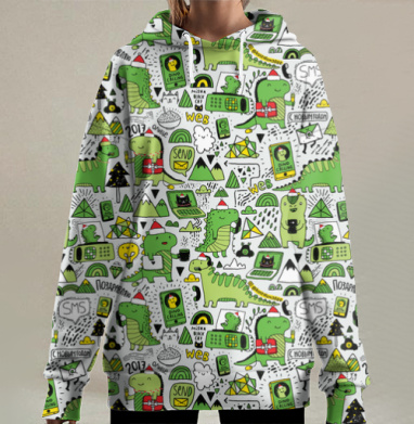 Корпоратив, Hoodie Long Oversize 3D